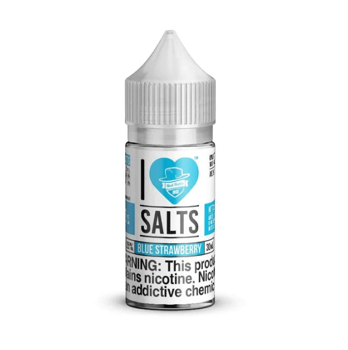I Love Salts Blue Strawberry – 30ml Nicotine Salt Vape Juice