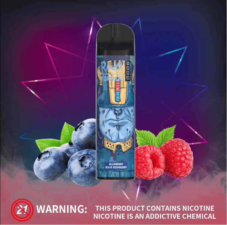Tornado R&M Tornado 8000 Puffs – Blueberry Sour Raspberry Disposable Vape