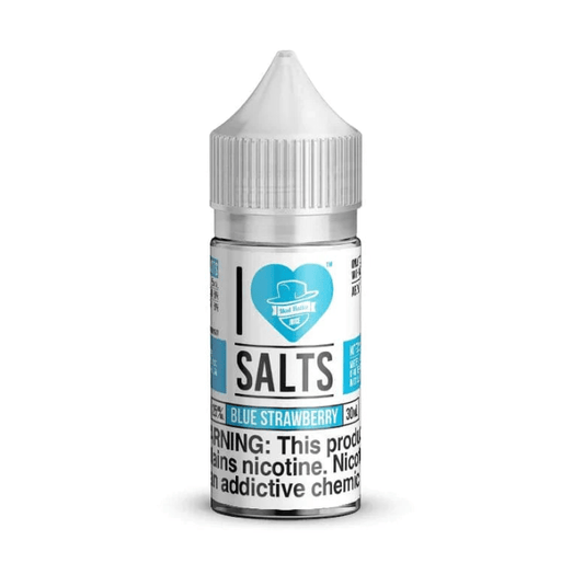 I Love Salts Blue Strawberry – 30ml Nicotine Salt Vape Juice