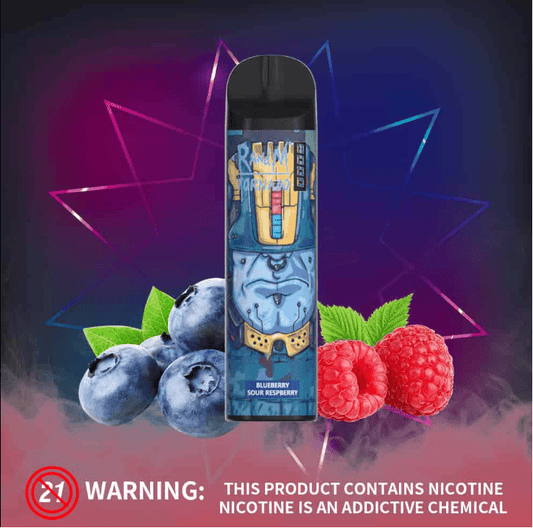Tornado R&M Tornado 8000 Puffs – Blueberry Sour Raspberry Disposable Vape