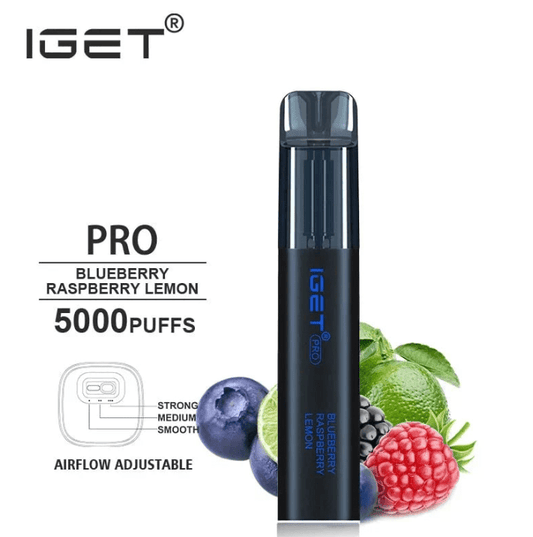 IGET PRO- Blueberry raspberry lemon (5000)