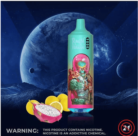Tornado R&M Black Dragon Ice (9000 Puffs)