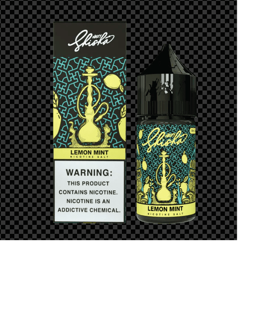 Nasty Shisha Nic Salt - Lemon Mint