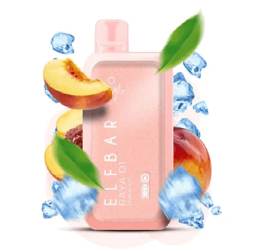 ELFBAR RAYA-Peach ice (13000)