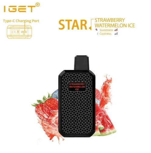IGET STAR- Strawberry watermelon ice ( 7000)