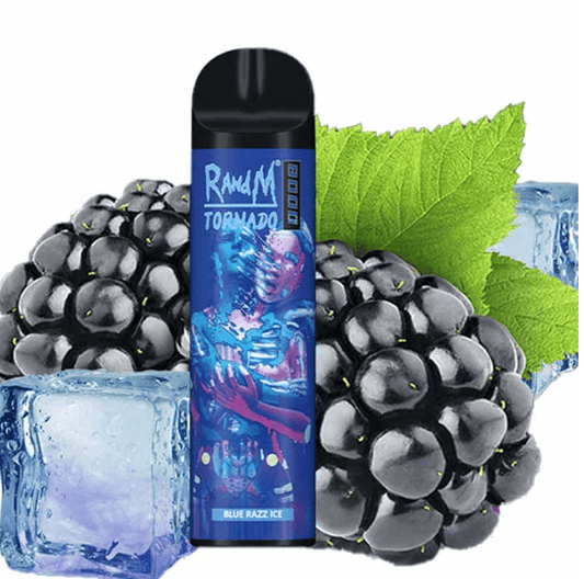 Tornado R&M Bluerazz Ice (8000 Puffs)