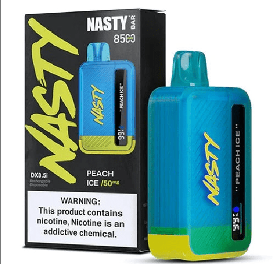 Nasty Bar Peach Ice (8500 Puffs)